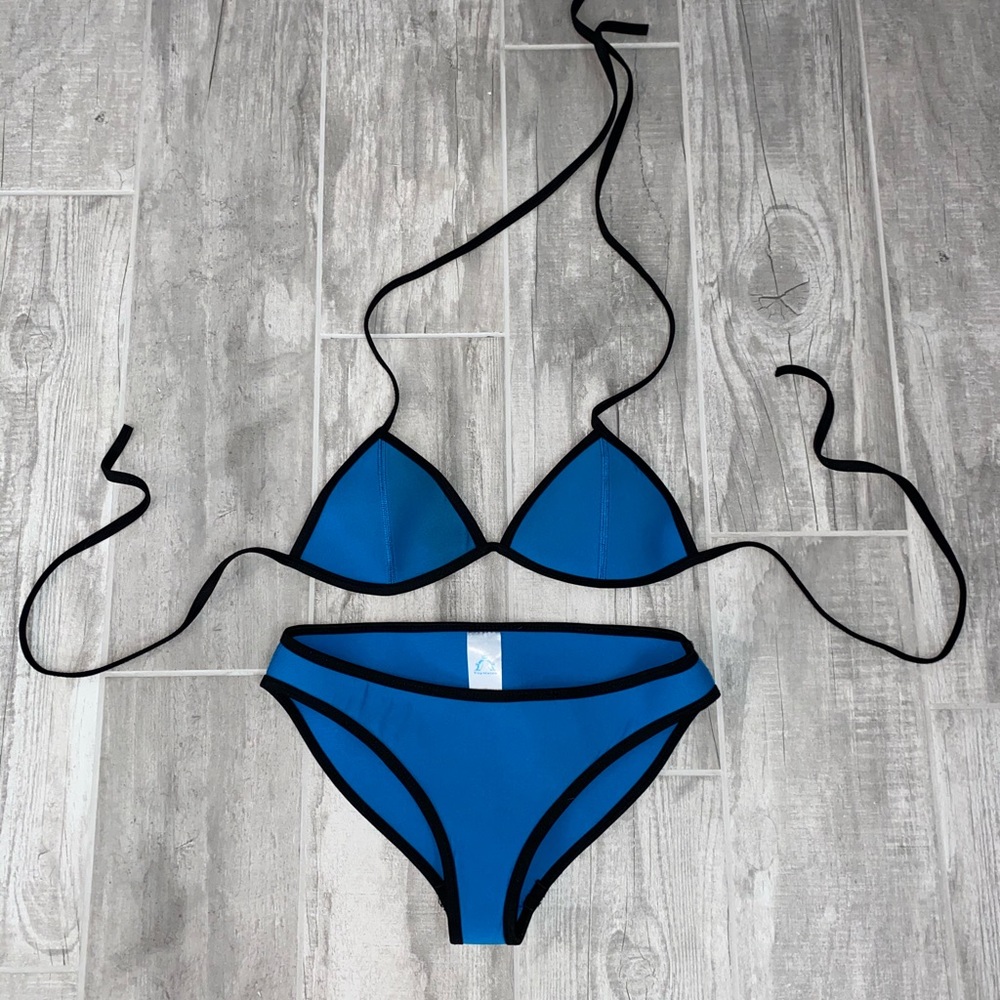 Blue Triangl Swimsuit